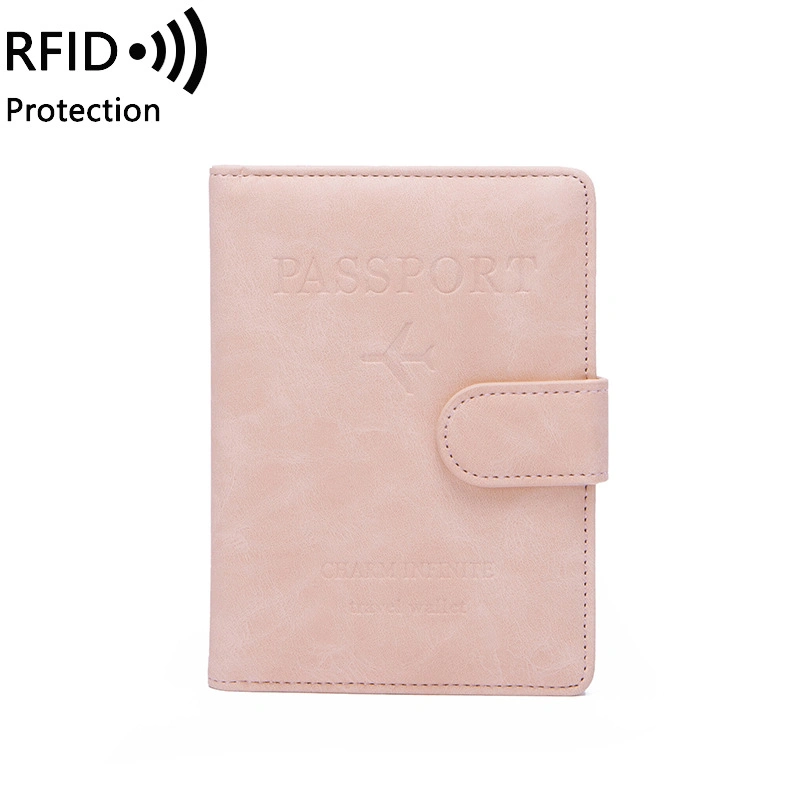 New Anti-Degaussing Multifunctional Passport Holder RFID Travel Passport Bag Document Holder