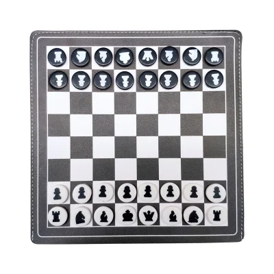 23 25 26 29 Conjunto de jogo de tabuleiro de feltro de madeira magnético dobrável de 32 polegadas Conjunto de peças de xadrez para competições em grande escala Conjunto de gamão