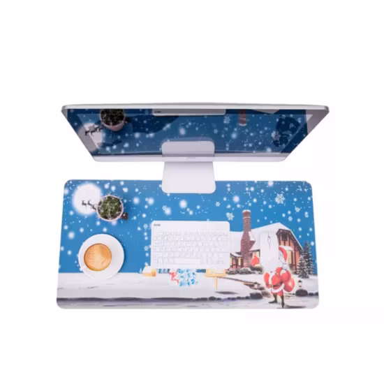 Fabricante Directly Leather Mouse Pad Notebook Computer Desk Pad Student Writing Pad Printing Digital Custom Pattern