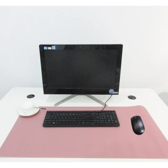 Tapete de mesa de couro para computador personalizado 80X40cm grande mouse pad
