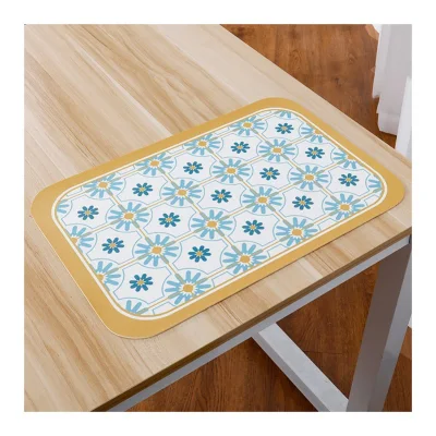 Tapetes acolchoados jogo americano almofada de jantar de plástico almofadas de design para bloqueio de lentes mesa de oração banheira de borracha decorativa dourada rattan tapete de mesa