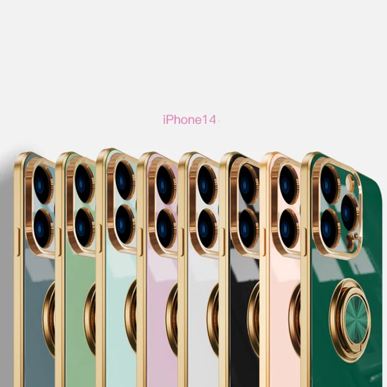 Nova capa de celular da moda para iPhone 13 PRO 14 PRO Max com anel magnético
