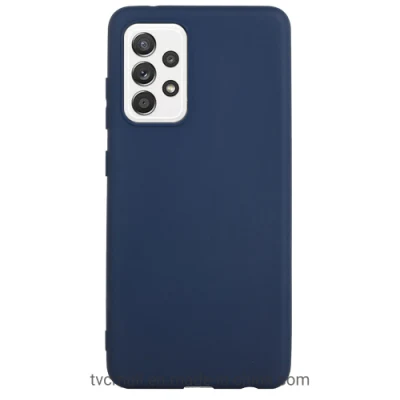 para Samsung Galaxy A33 5g Candy Color Soft TPU Capa para Celular Capa Traseira Antiqueda - Azul